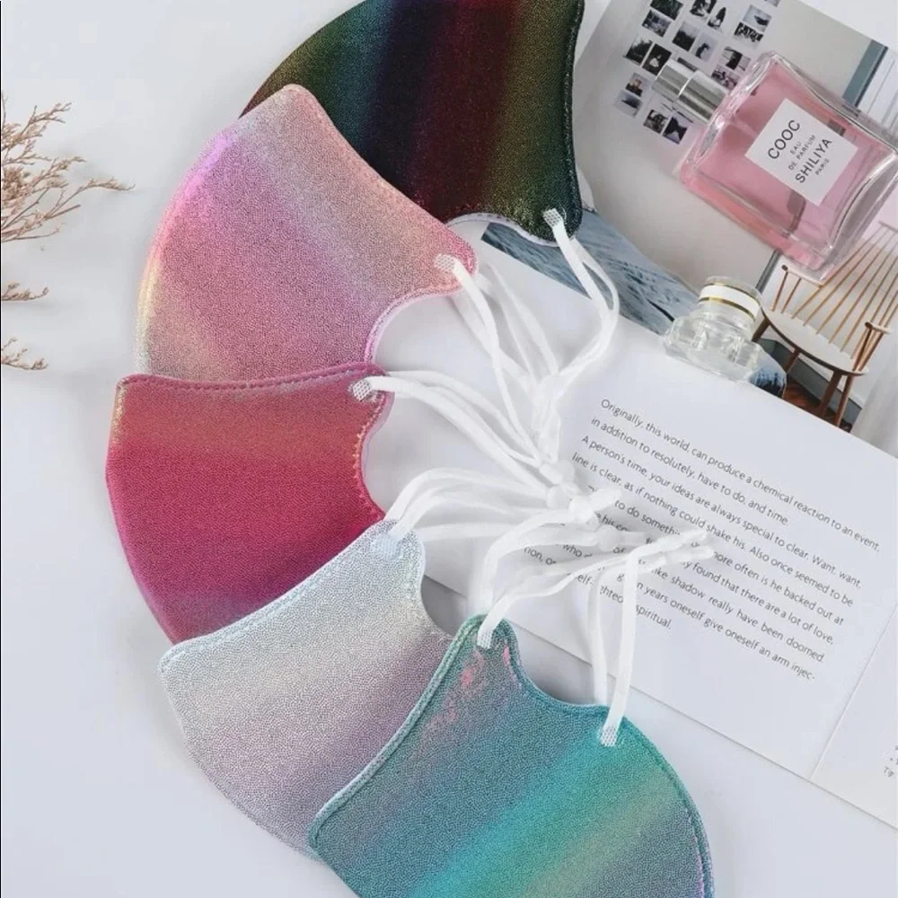 Emery rose 4 pcs simple face mask - Picture 1 of 6